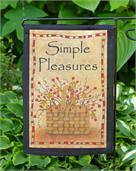 Garden Flag - Simple Pleasures
