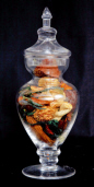 Glassware - Decorative Jar With Lid