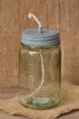 Canning Jar Oil Lamp