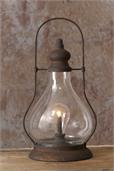Hurricane Lantern W/Led Light