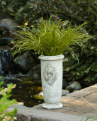 POTTERY - MEDALLION VASE  LARGE
