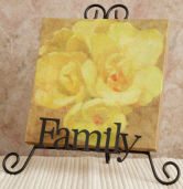 FOLDABLE FRAME/PLATE HOLDER - FAMILY