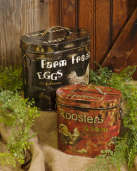 FARM FRESH EGGS - OVAL BINS