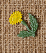 Mini Garden Decor - Flower W/Long Leaves