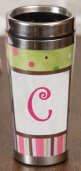 TRAVEL MUG -  MONOGRAM C