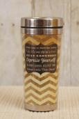 TRAVEL MUG - TAKE TIME TO SMELL THE COFFEE...