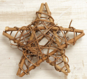TWIG STAR - SMALL   NATURAL