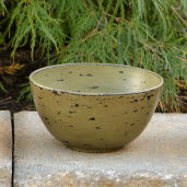 Wooden Bowl - Small, Distressed Sage