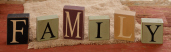 Wooden Block Set - Family