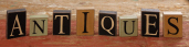 Wooden Block Set - Antiques