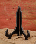 Foldable Frame/Plate Holder - Wooden  Black