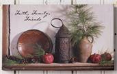 Canvas Print - Faith, Family, Friends  Sm