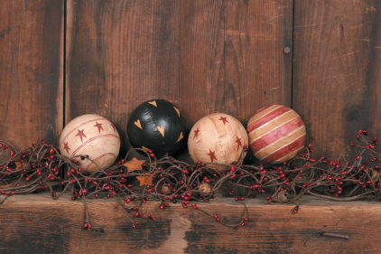 Ball - Primitive  Paper Mache