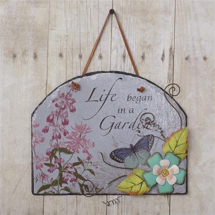 Slate  Life Began In A Garden