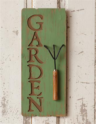 Sign - Garden Rake