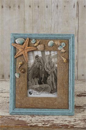 Picture Frame - Seashells