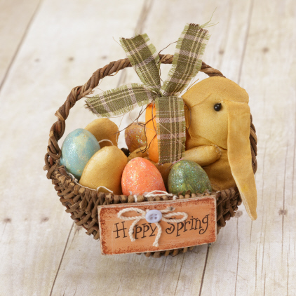 Basket - Happy Spring