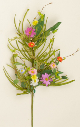 BRANCH - HERB LEAVES & WILD FLOWERS
