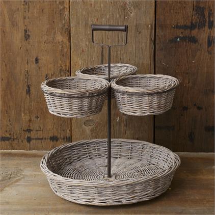 Basket  Two-Tiered