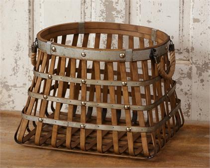 Basket - Rectangular, Open Weave