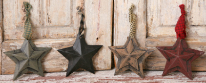 Star - Paper Mache, Double-Sided