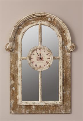 Clock In Window Frame