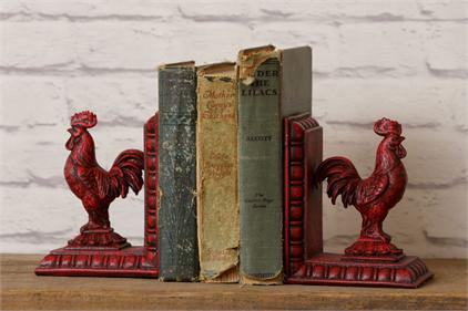 Bookends - Red Rooster