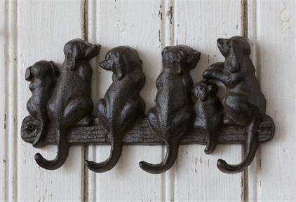 Puppies Wall Hanger Hooks