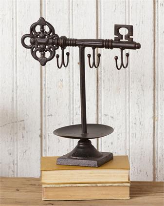 Cast Iron Key With Hooks