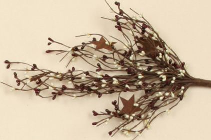 Sprig - Primitive Berry  Rusty Stars