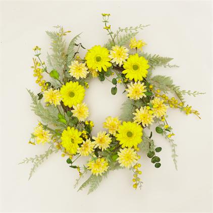 Wreath  Chrysanthemums