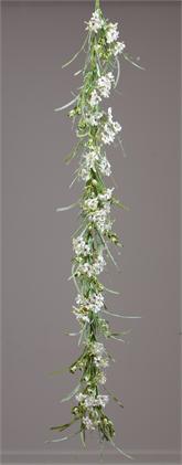 Garland - Assorted White Flowers, Foliage