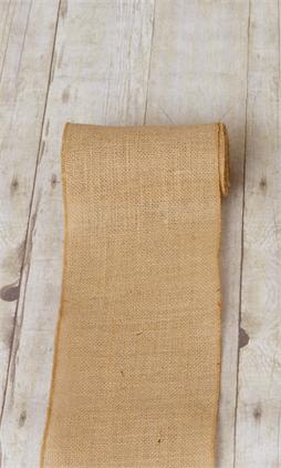 Burlap Ribbon - Wire Edge, Extra Wide