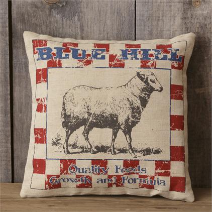 Pillow - Sheep Blue Hill Quality Feeds