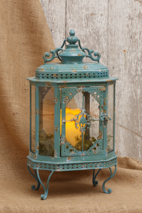 Lantern - Hexagonal Base, Long