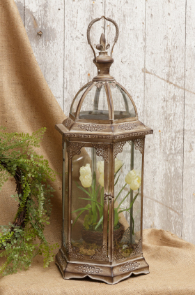 Lantern - Hexagonal Base, Slim