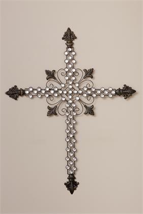 Cross W/Acrylic Gems