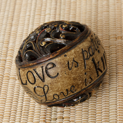 Ornamental Ball - Love Is Patient  Love Is Kind