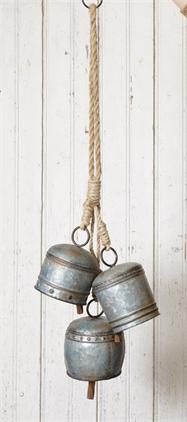 Iron Bells On Jute Rope