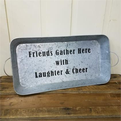 Tray - Friends Gather Here With Laughter & Cheer