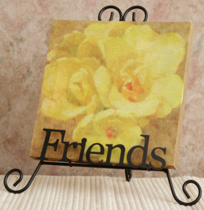 Foldable Frame/Plate Holder - Friends