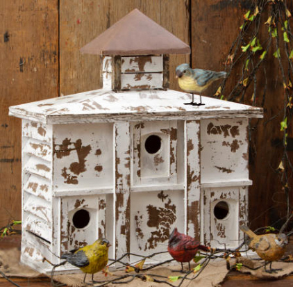 Birdhouse - Large  3 Holes